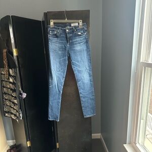 Ag Adriano Goldschmied Women's Skinny Jeans in Blue